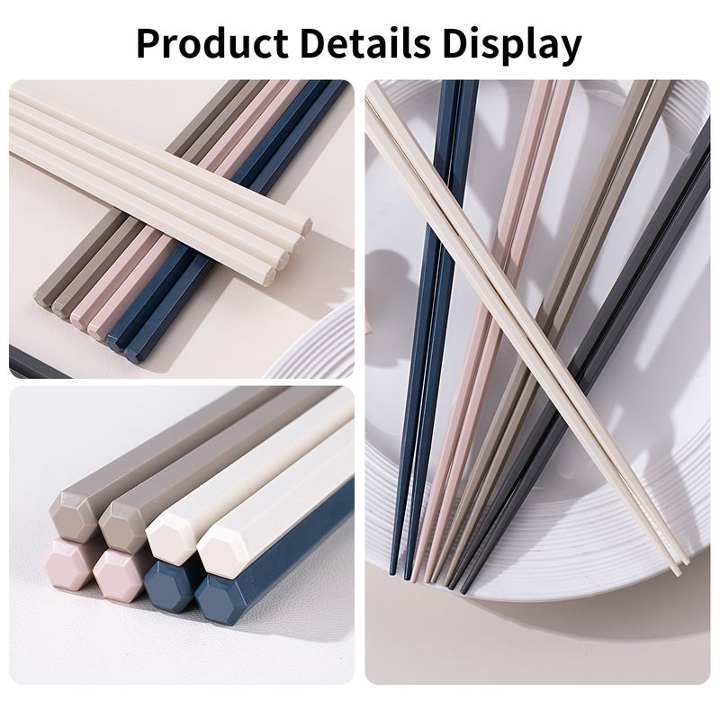 Alloy Chopsticks For Home Use, New Model, Mold-Resistant, Non-Slip, Temperature Resistant, High Aesthetic Value,_voghion.com