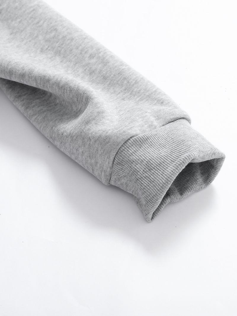 Moletom masculino com capuz e zíper, design de bolso, outono e inverno_voghion.com