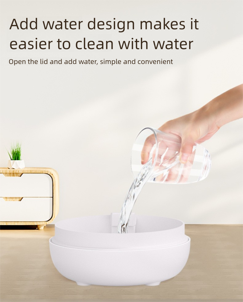 5-in-1 Humidifier - Essential Oil Diffuser, Air Purifier With Color Light, For Aromatherapy In Home & Office With Multiple Functions_voghion.com