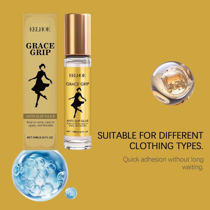 Roll-On Lijm Lichtgewicht Aanbrengkleding Antislip Kledinglijm Antislip_voghion.com