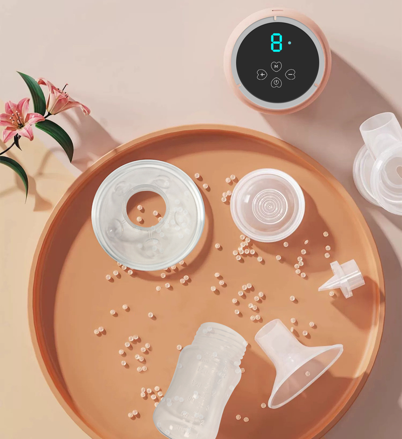 Borstkolven Draagbare massage-lactatie-apparaat Volledig automatische geïntegreerde melkextractor Zwangere vrouwen Postpartum grote zuigkracht Elektrische borstkolf_voghion.com