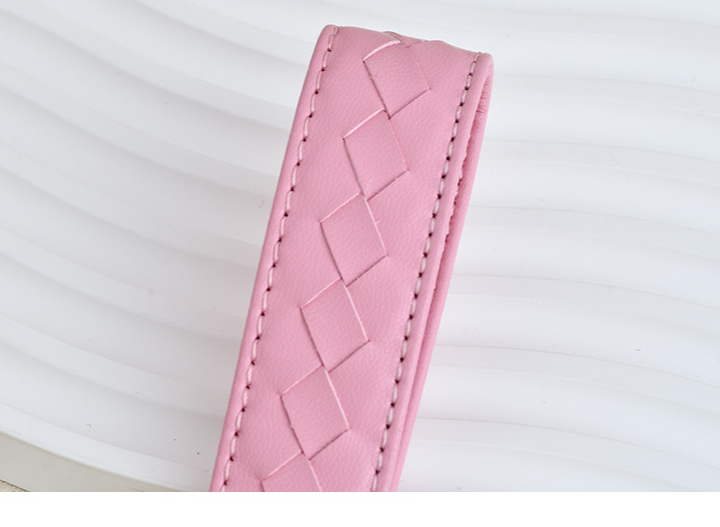 Business Leather Keychain Metal Car Keychain Bag Accessories_voghion.com