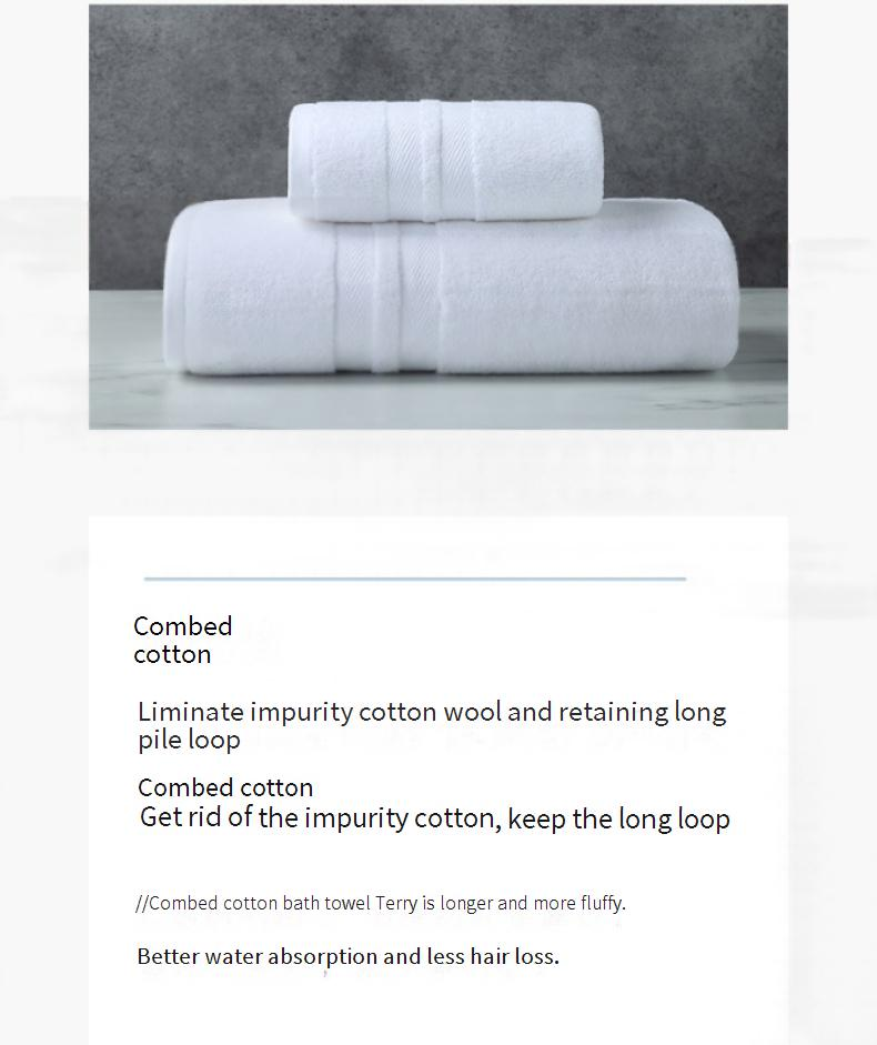 7A Antibacterial 100% Cotton A-Class Towel Set - Ultra Thick & Super Absorbent Soft & Skin-Friendly Multi-Color Options Face Towel & Bath Towel_voghion.com