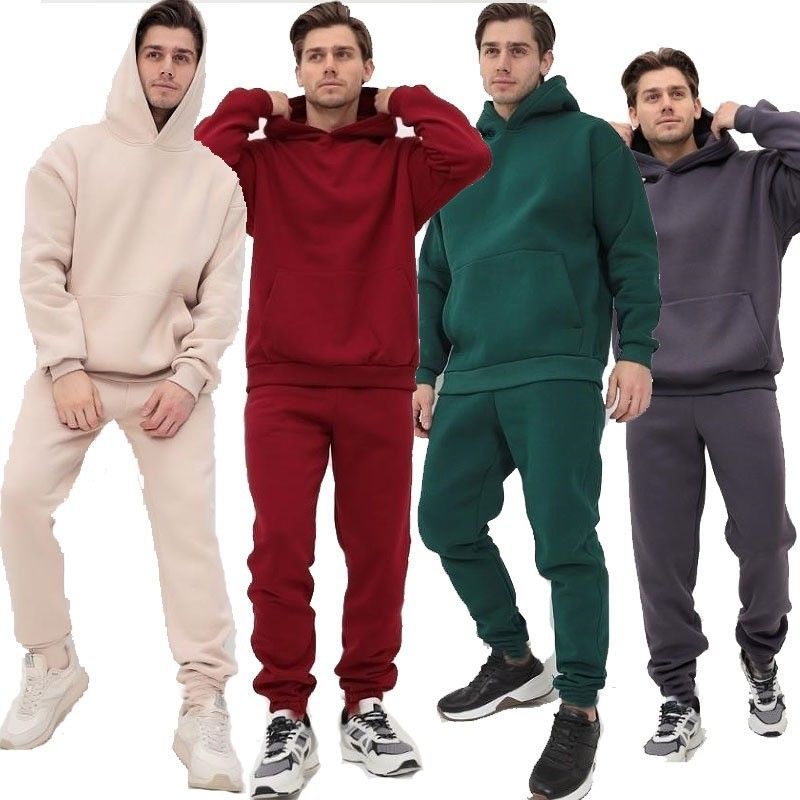 Sudadera con capucha de manga larga, traje de dos piezas, estilo punk rock, ropa urbana_voghion.com
