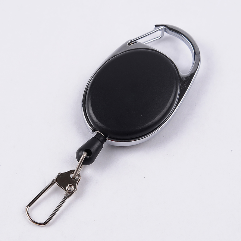 SportLife Durevole Corda di Nylon Anti Perso Portachiavi Rinculo Clip Retrattile Portachiavi Esterno_voghion.com