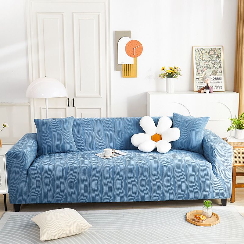 Copridivano elastico transfrontaliero all-inclusive, copridivano universale antigraffio per quattro stagioni, in un unico pezzo, in velluto jacquard._voghion.com