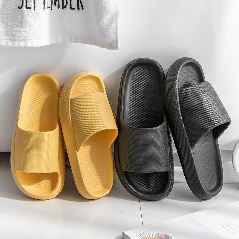 Pantofole da bagno per coppie con suola spessa e morbida imbottitura in EVA_voghion.com