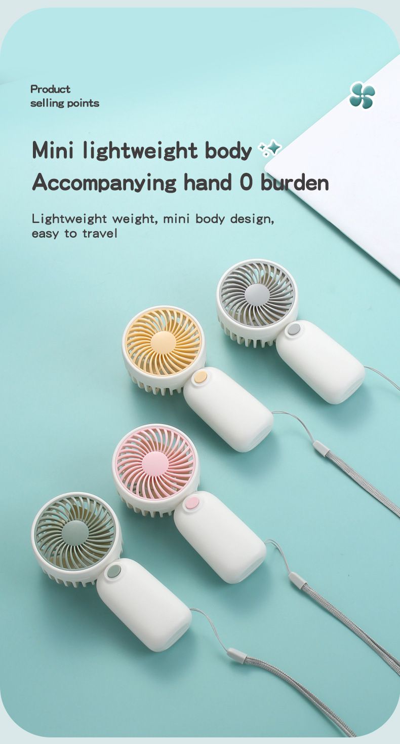 7 Pocket Portable Battery Mini Handheld Fan New Gift_voghion.com
