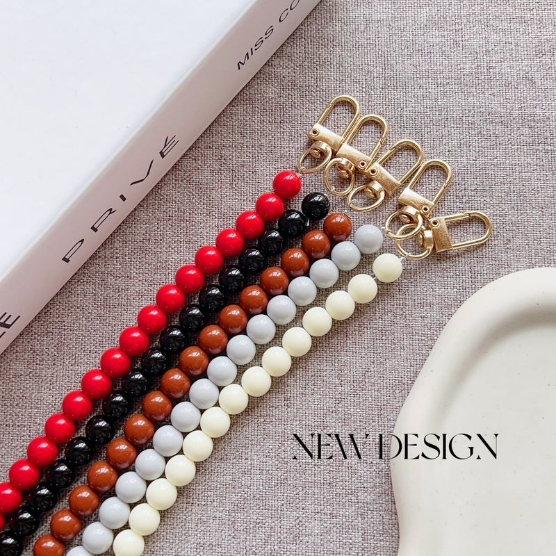 Minimalist Pearl Beaded Chain - Short Bracelet & Keychain For Bags Multi-Purpose Accessory Strap (New Arrival)_voghion.com