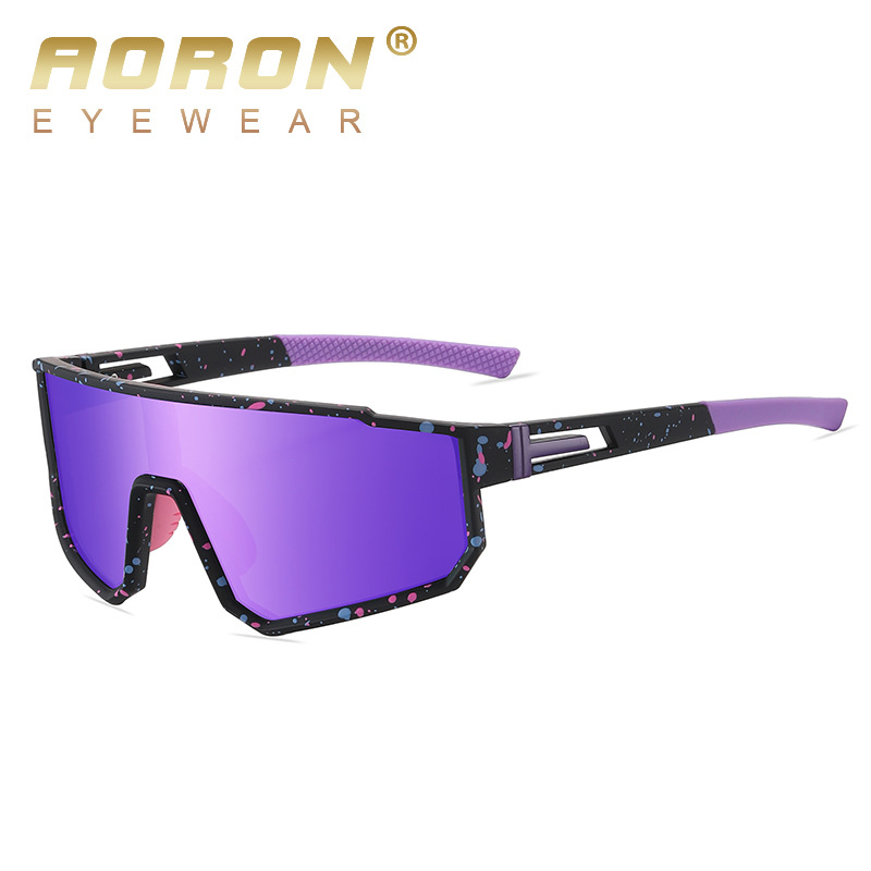 Nuovi occhiali sportivi di Aolong, luce polarizzata alla moda, specchietti da equitazione colorati, costume intero da uomo S, outdoor_voghion.com
