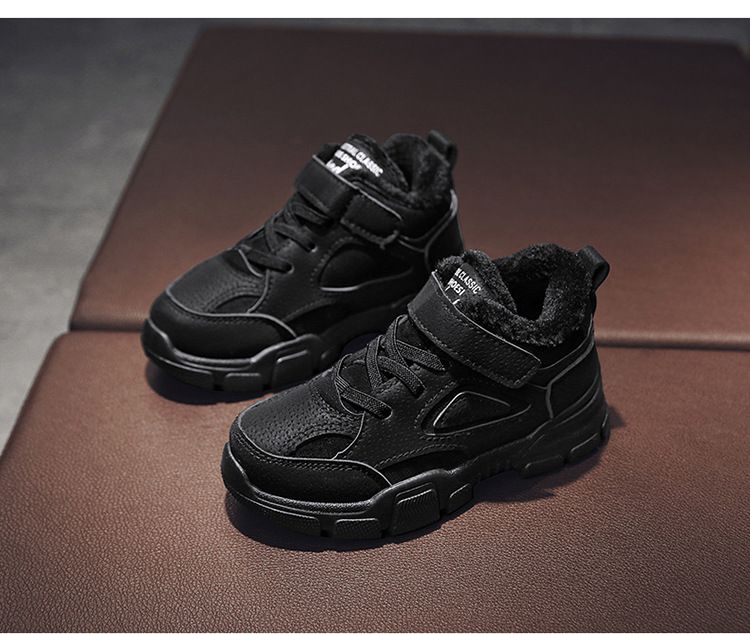 Kinderkleidung Kinder Winterschuhe Plus Samt Dicke Warme Baumwollstiefel Jungenschuhe Nordost-Schneestiefel Mädchen Casual Baumwollschuhe_voghion.com
