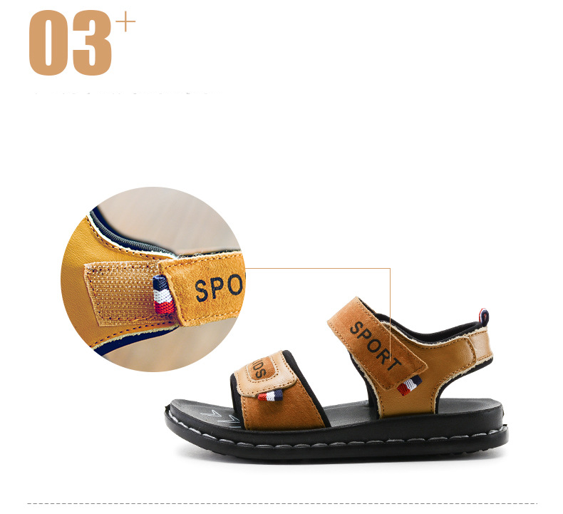Mutter & Kinder Jungen Sandalen Sommer Klett Kinder Schuhe Mode lässig rindsleder jungen strand_voghion.com