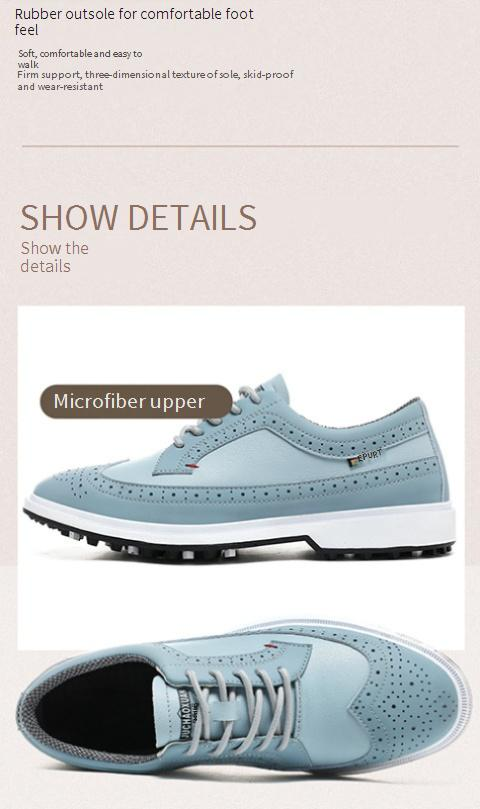 Kinderschoenen Populaire herenschoenen voor buiten, golfschoenen, casual schoenen, ademende reisschoenen_voghion.com