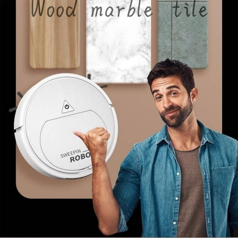 Ce robot balayeur se concentre sur les tâches de nettoyage de base, avec une forte puissance d'aspiration et une petite taille, adapté à une utilisation quotidienne dans une variété de ménages_voghion.com