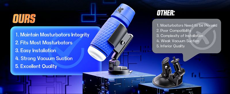 TD Stand Masturbators Without Hands, Sex Toy With Strong Suction Cup 200 ° Adjustable Toy Adults For Multiple Scenarios_voghion.com