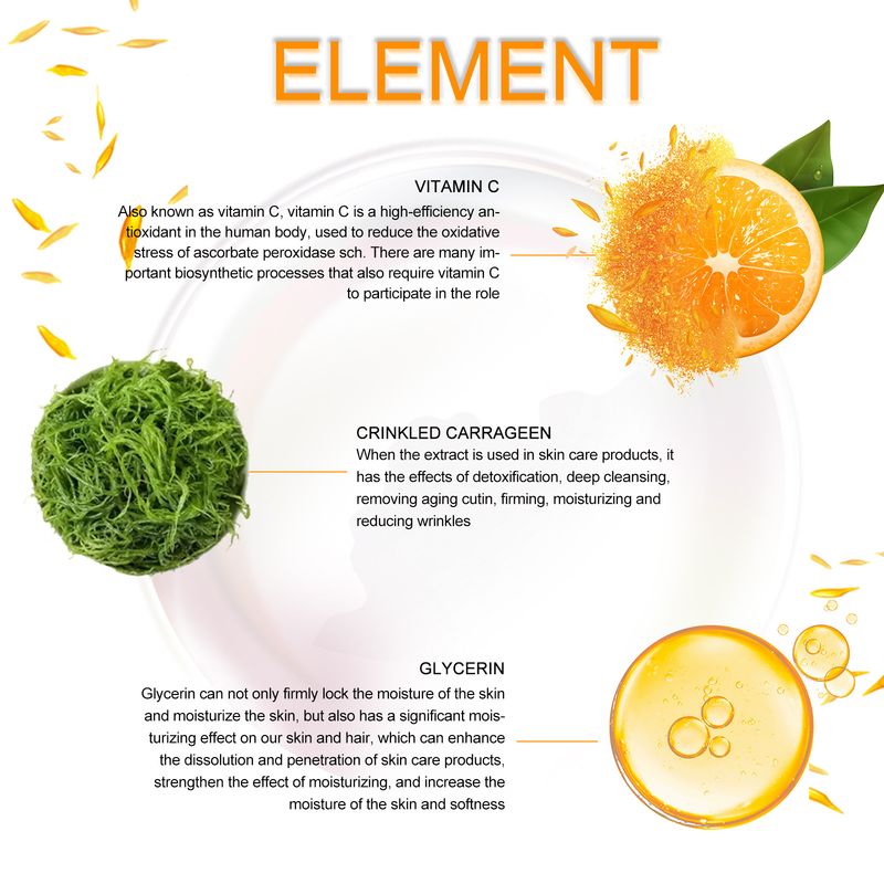 Vitamin C Facial Serum, Moisturizing Skin, Brightening And Rejuvenating Skin_voghion.com