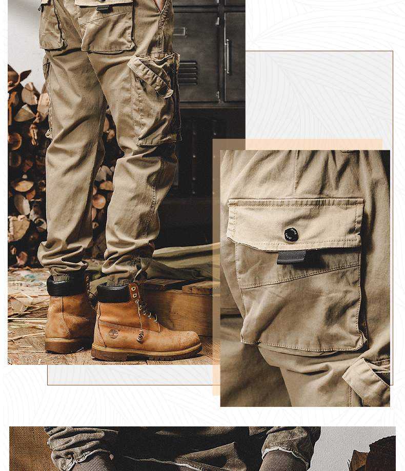 2023 Nieuwe Cargo Broek Mannen Winter Man Y2k Harem Tactische Broek Voor Mannen Outdoor Fleece Multi-Zakken Katoen Casual broek_voghion.com
