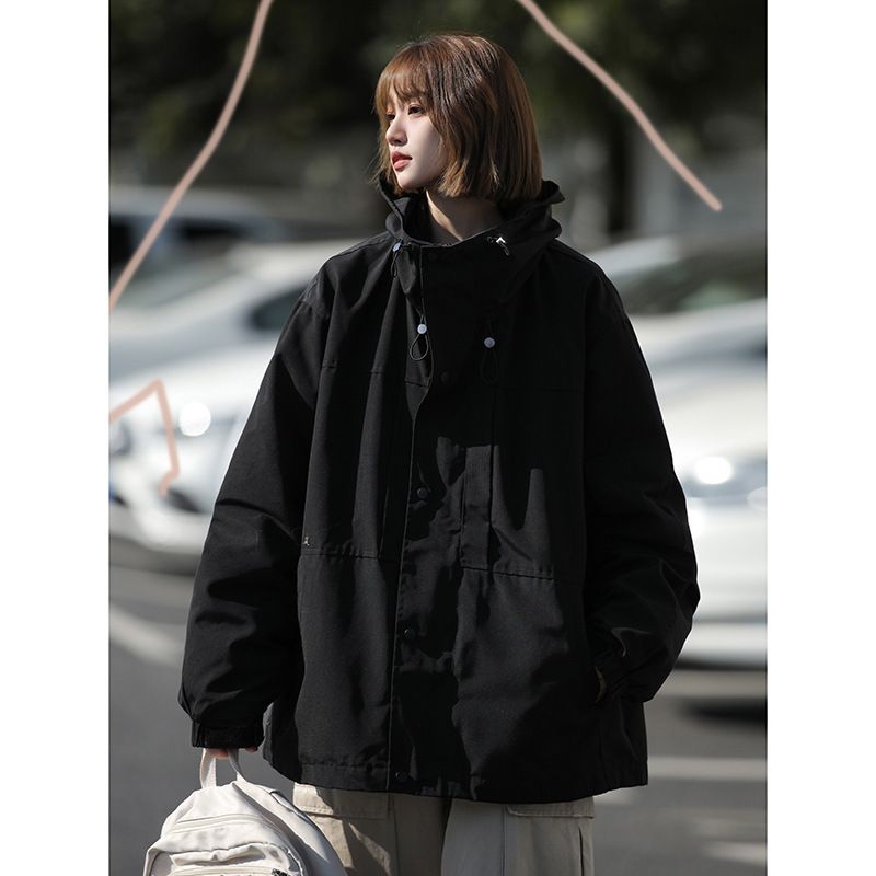 Giacca da lavoro impermeabile in cotone 3 in 1 staccabile per uomo, nuova collezione primavera autunno inverno, tre prove_voghion.com