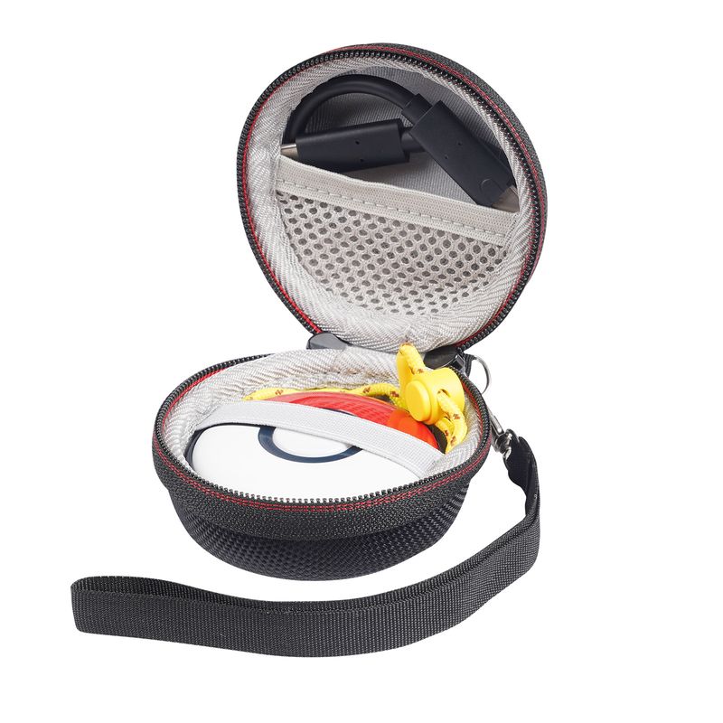 Organizer portatile rigido antiurto protettivo con cinturino da polso, piccola custodia circolare per GO Plus_voghion.com