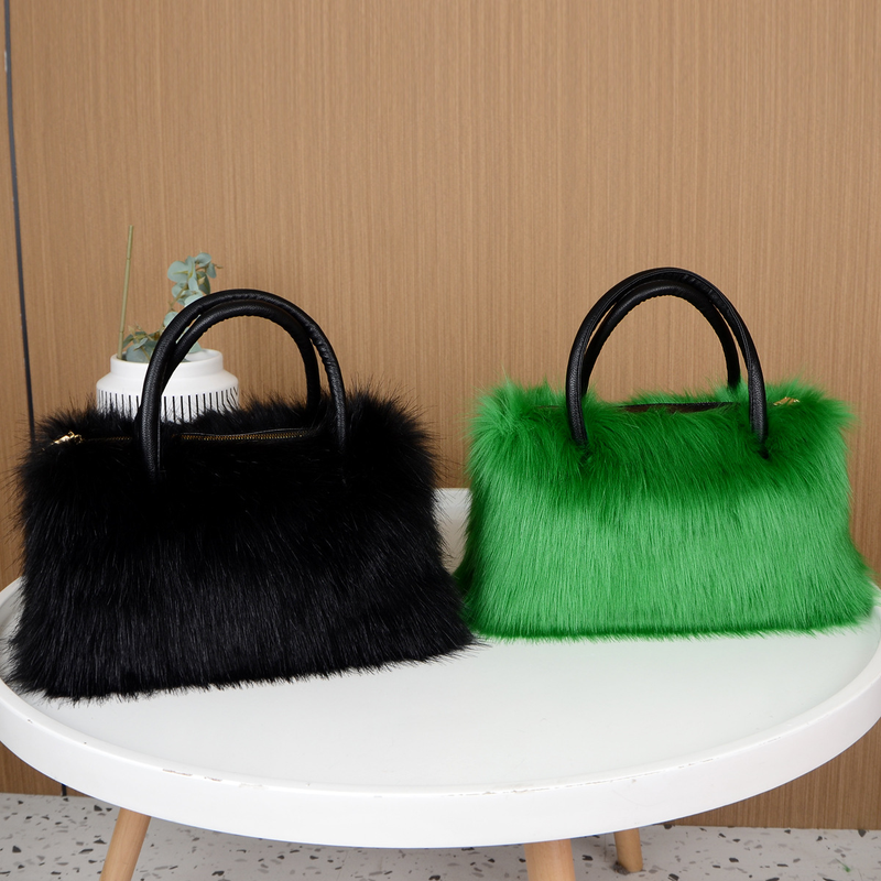 Borsa in peluche in pelliccia sintetica 2023, borsa alla moda di fascia alta, borsa a tracolla_voghion.com