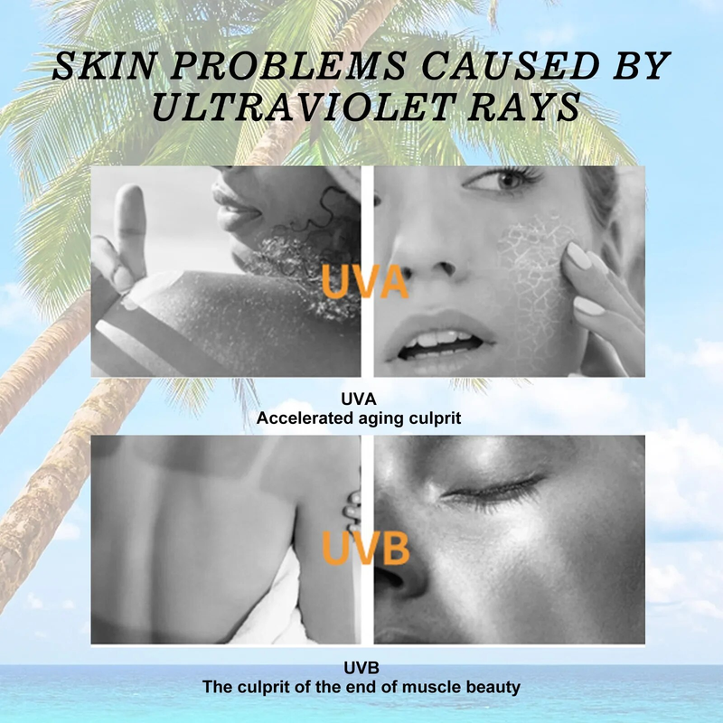 QLZHANFU Sunscreen Cream Isntree SPF50+ PA++++ Gel Isolation Lotion For Men Women Moisturizing Whitening Waterproof Refreshing WaterCream_voghion.com