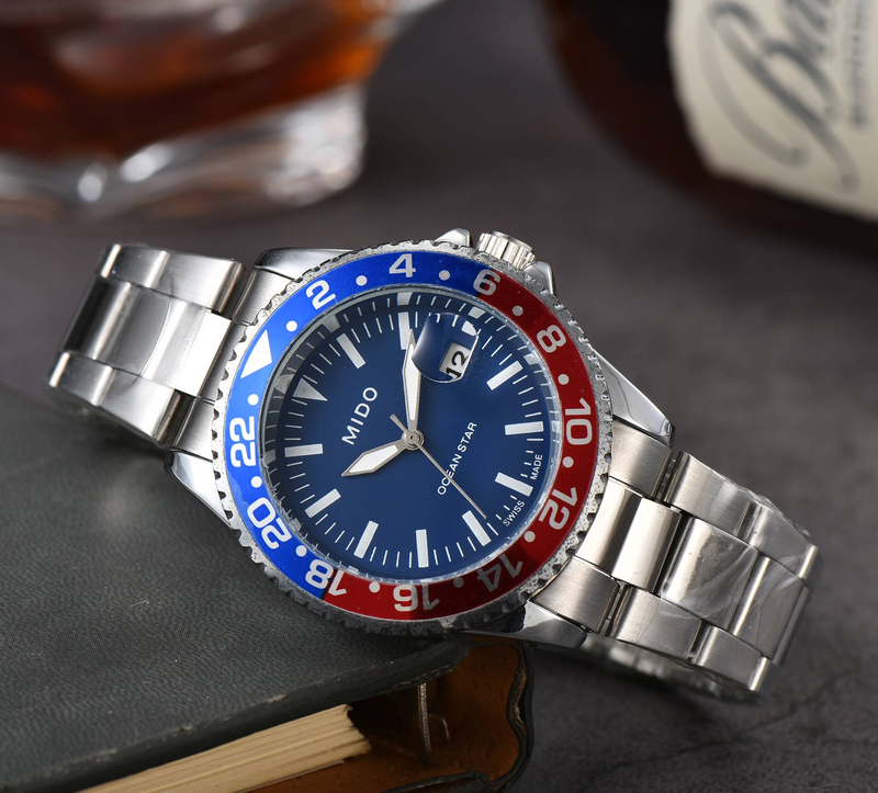 Citron, stijlvolle gepersonaliseerde wijzerplaat, duurzame stalen band, verjaardagscadeau, high-end business, heren quartzhorloge_voghion.com
