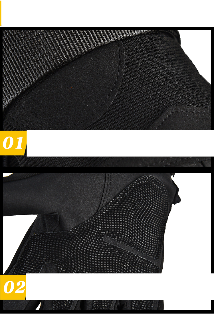 Taktische Handschuhe Kampftaktik Spezial-Halbfingerhandschuhe Herren Outdoor Bergsteigen Rutschfeste Softshell Langfingerhandschuhe_voghion.com
