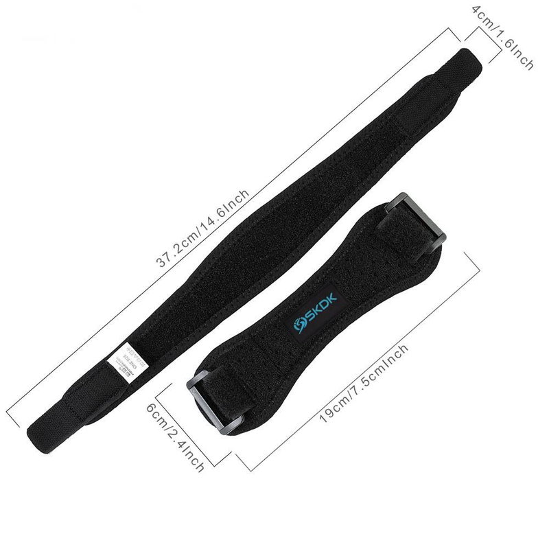 Compression patellar strap sports knee pads for men and women running knee pads absorb shock_voghion.com