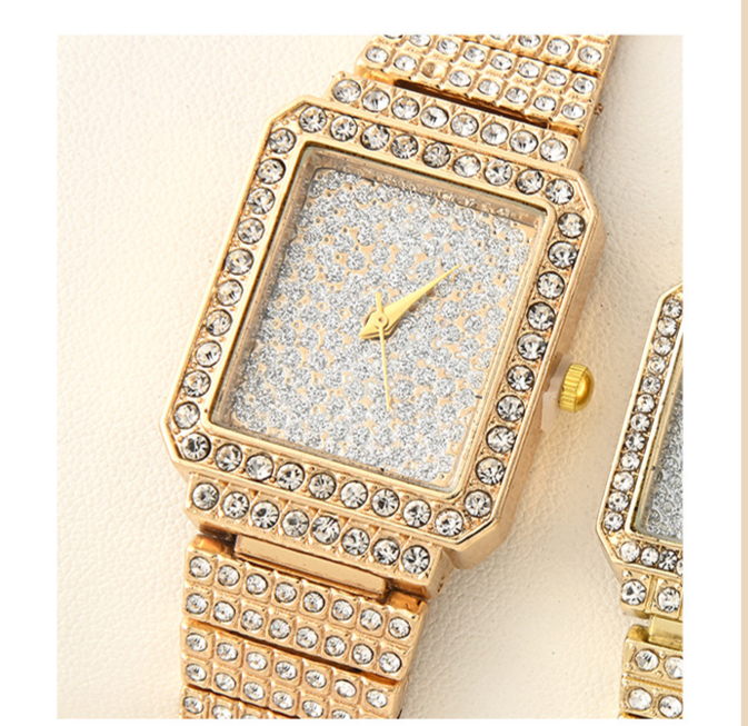 Women's Watches Watch Light Luxury Watch Large Dial Full Of Diamonds_voghion.com