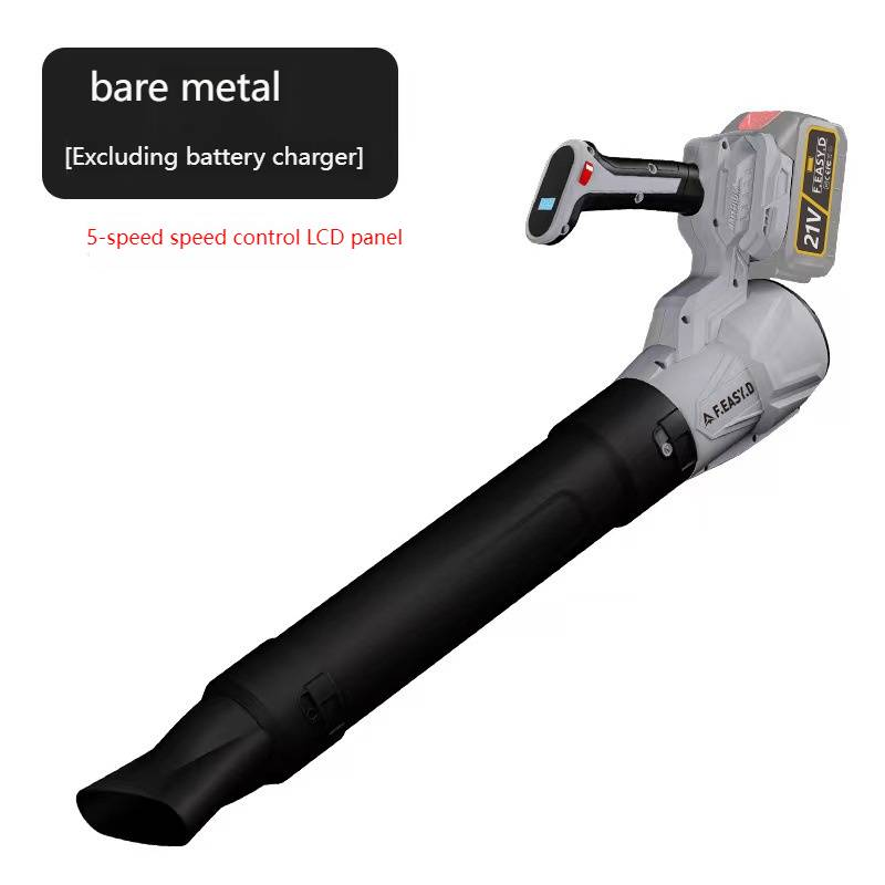 Cordless Lithium-Ion Leaf Blower - Powerful 21V Battery-Powered Garden Blower For Dust, Leaves & Snow, Lightweight & Quiet, 10-30 Min Runtime_voghion.com