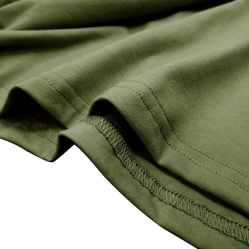 T-shirt à manches courtes 2023 Sports et Fitness Homme Outdoor Henley Shirt Bas Haut_voghion.com