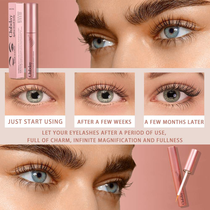 Makeup Clear Wimpernbehandlungsflüssigkeit 3,8 ml Natürliche Augenbrauenverdichtung Wimpernverlängerungsflüssigkeit_voghion.com