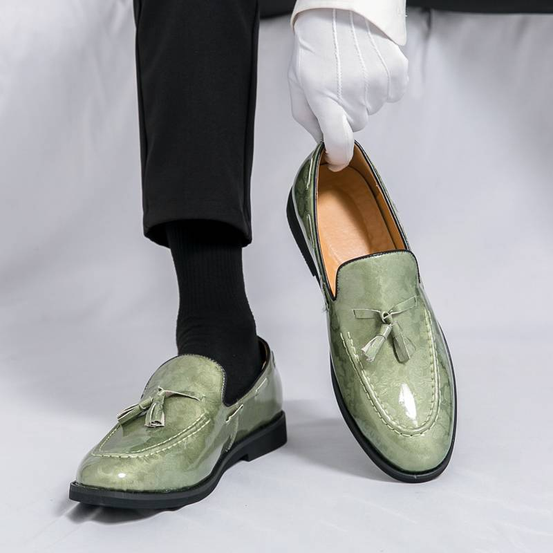 Herrenschuhe aus schwarzem PU-Leder, formelle Oxfords, Schlupfschuhe, Business-Casual-Büroarbeitshochzeit, Übergröße 38–46_voghion.com