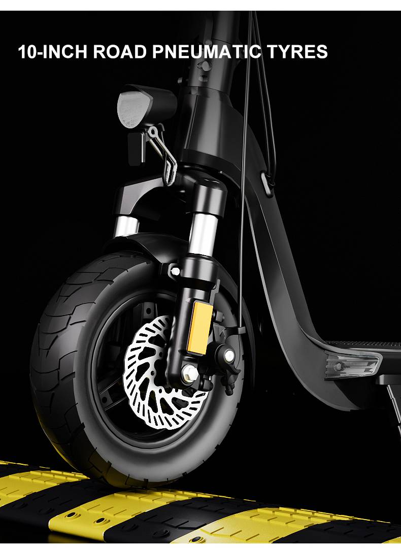 Trottinette électrique de transport JOYOR C10E 10" Moteur 500W Batterie 48V 10.4Ah AVEC certificat ABE_voghion.com