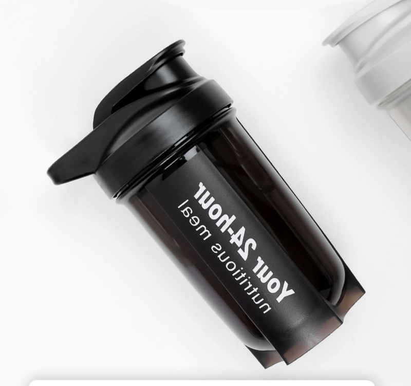 Shake Cup Fitness Sports Water Cup Men's Milkshake Leak Proof Mixing Cup Scale Cup Milk Tea Shake Cup Protein Powder Kettle_voghion.com