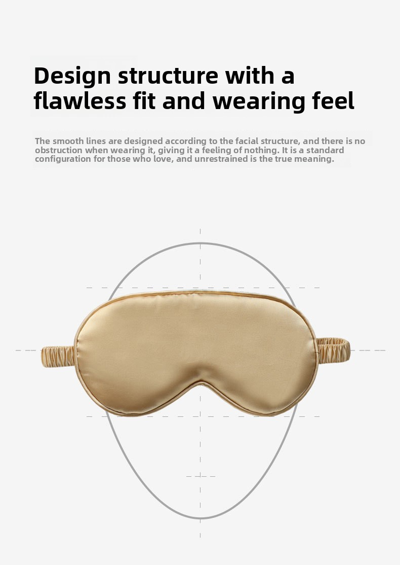 Maschera per dormire sagomata 3D per chi dorme su un fianco - Mascherina per dormire ultra morbida e traspirante con filtro antiluce e cinturino regolabile (include custodia da viaggio e tappi per le orecchie)_voghion.com