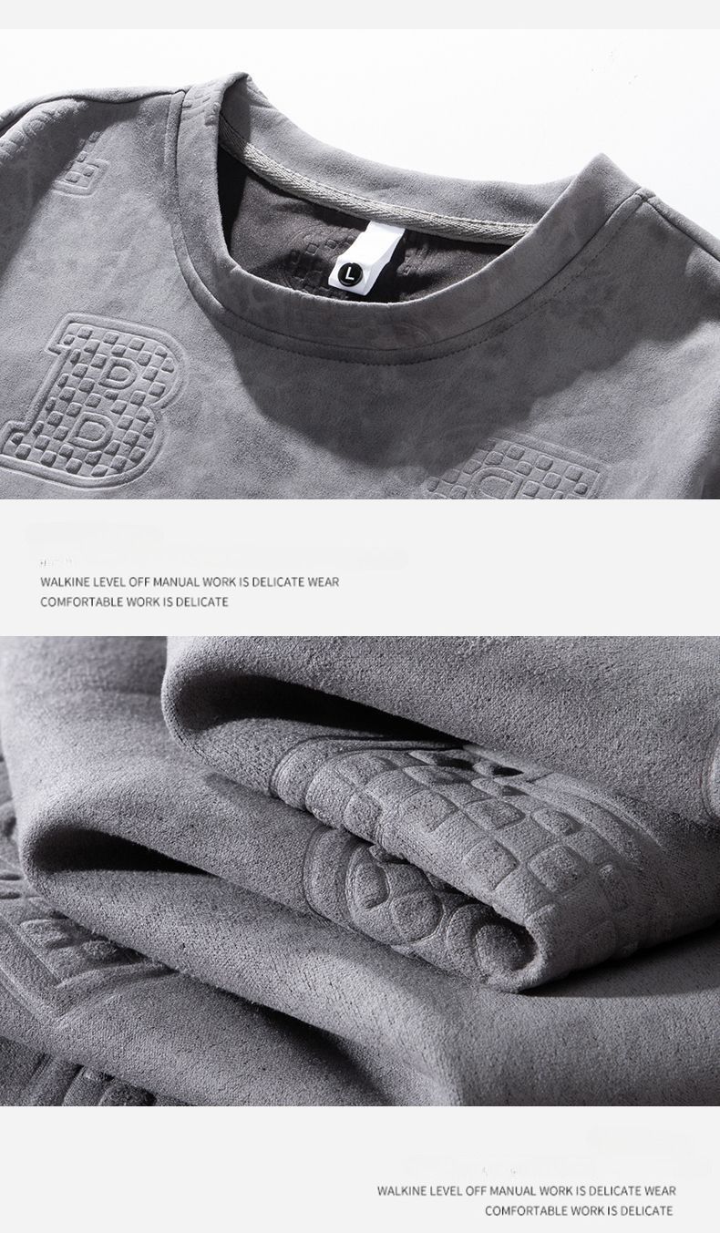 Men's Heavyweight Suede Fleece Hoodie – Camo Print & Relaxed Fit (M-XXXXL)_voghion.com