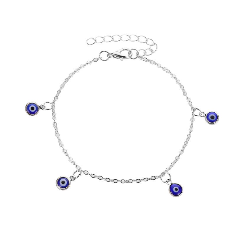 Persönlichkeit Auge Anhänger Damen Fuß Schmuck Mode Öl Tropfen Einfache Fußkettchen Kreative Alternative Zubehör_voghion.com