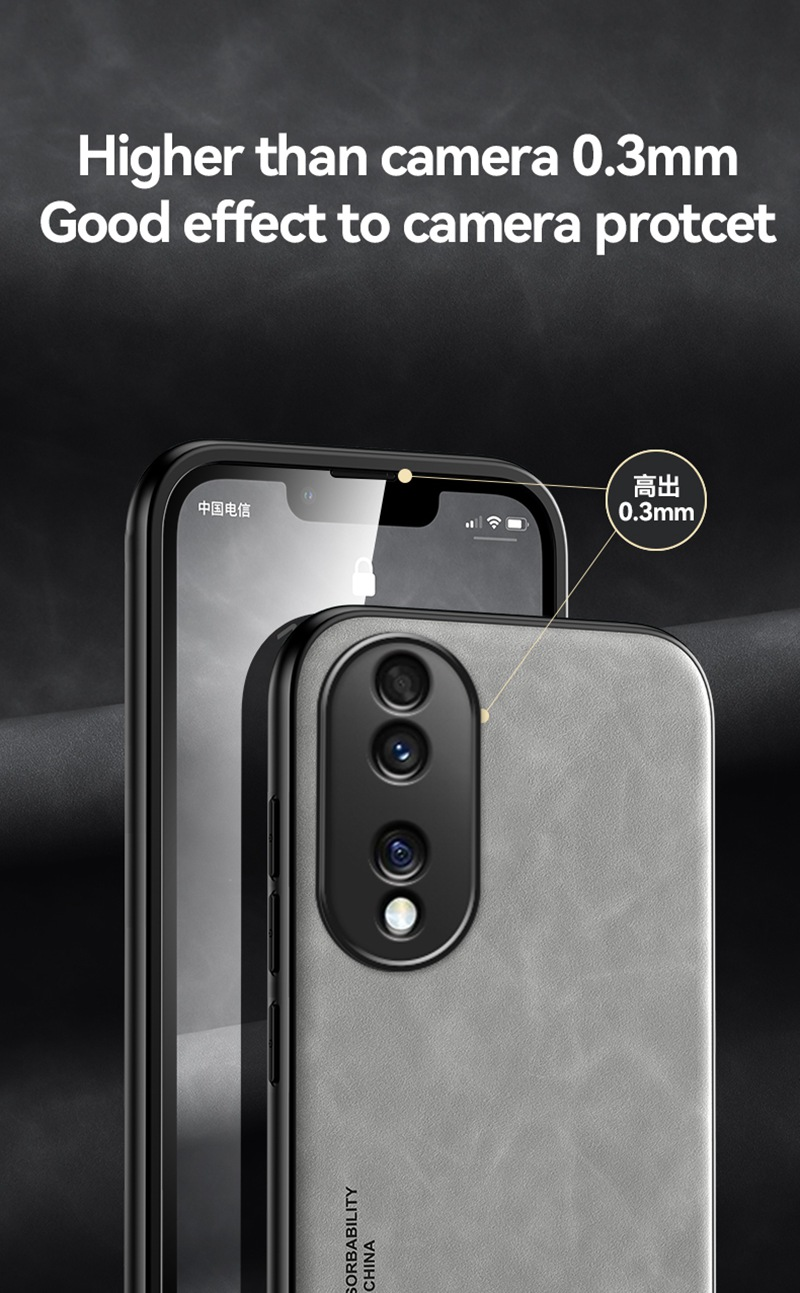 Husa din piele de lux pentru Honor 50 60 70 Pro Plus Husa de afaceri din silicon de protectie pentru Honor 20 30 Pro Plus 2_voghion.com