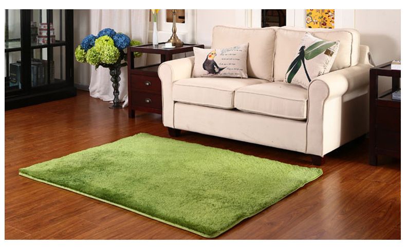 Tappeto di lusso in misto seta - Tappeto ultra morbido e liscio per soggiorno, camera da letto e ingresso_voghion.com