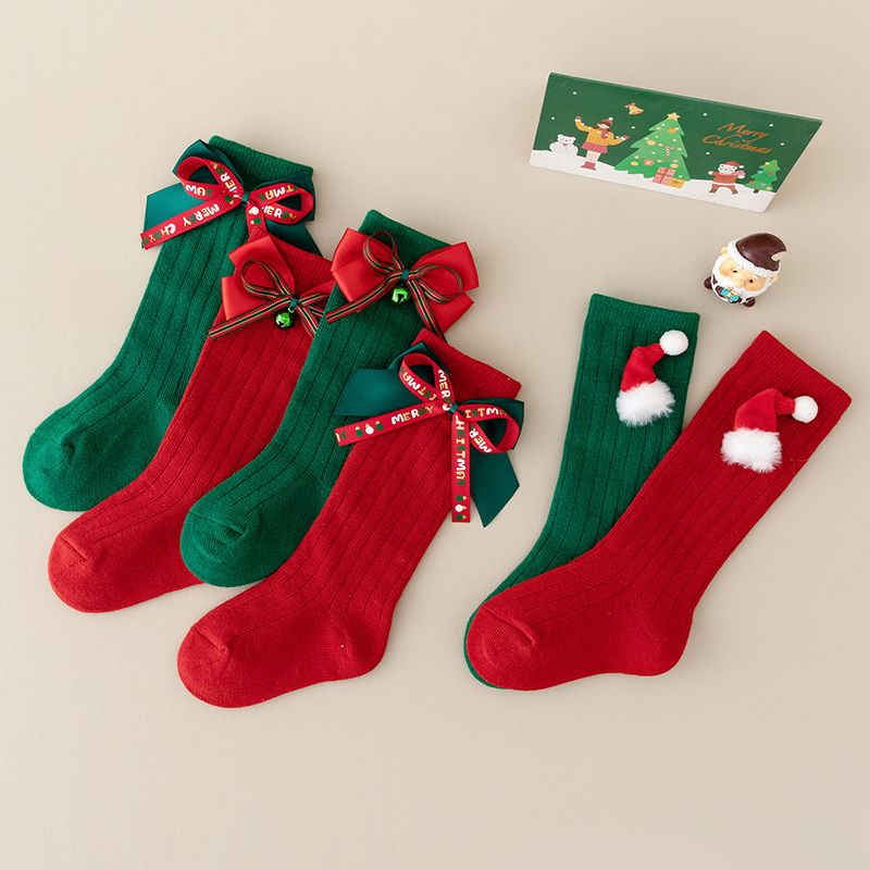 Calzini per bambini e bambine, calzini autunnali e invernali, calze di Natale, calzini per neonati_voghion.com
