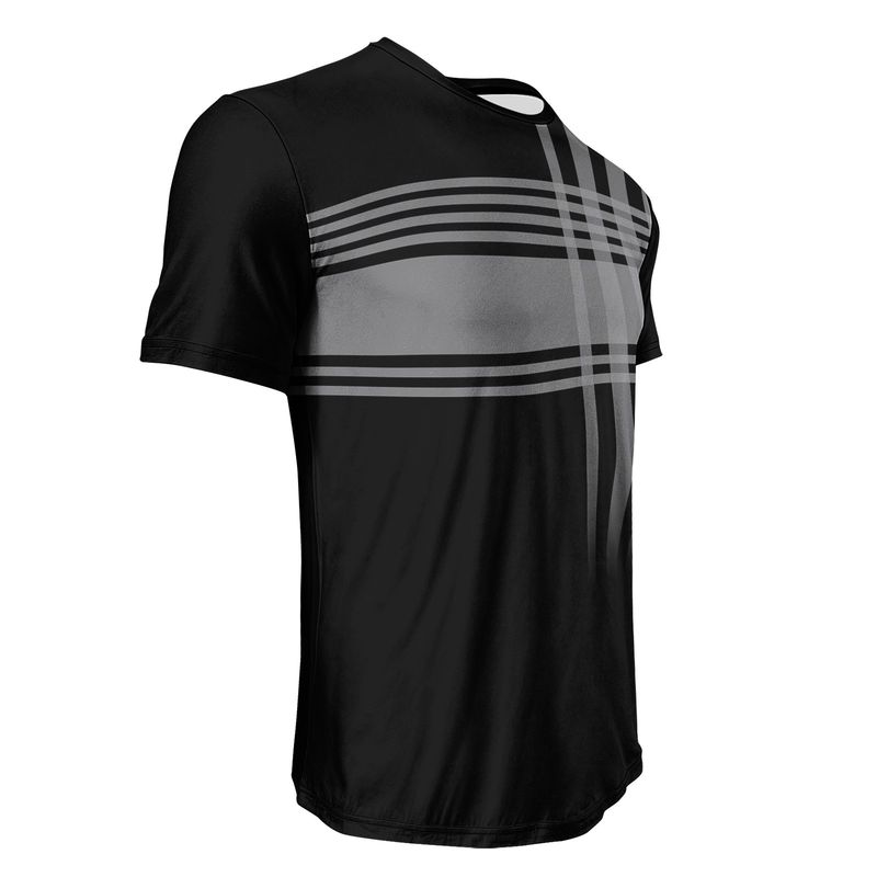 2025 Modern Mens Graphic T Shirt Stripe Geometry Design Summer Streetwear Short Sleeve Tee Hipster Harajuku Style Breathable Cot_voghion.com