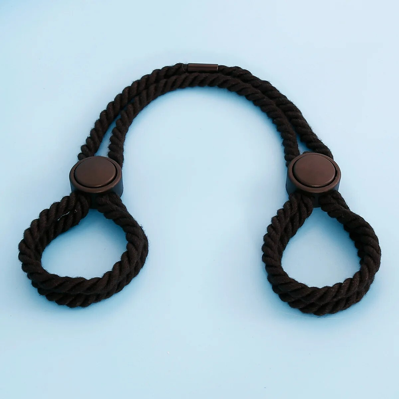 2025 Accesorios exóticos ajustables Esposas de peluche Esposas para pies para juguetes sexuales Bdsm Restricciones Bondage sexual Adulto Ga_voghion.com