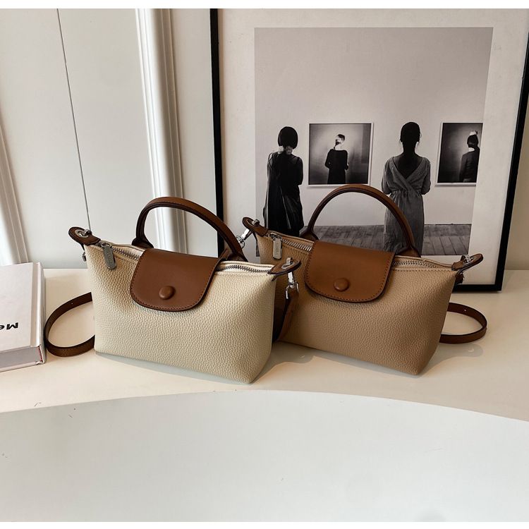 High quality texture handbag 2024 New Dragon bags Xiang popular dumpling versatile single shoulder crossbody bag_voghion.com
