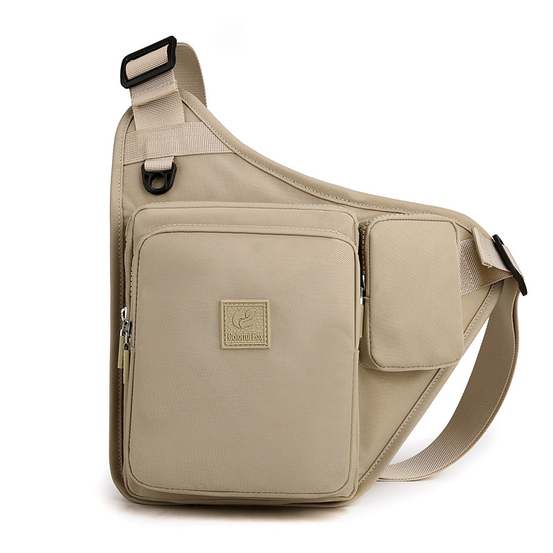 women's fashionable vest bag casual multi-layer crossbody bag portable mobile phone waterproof backpack_voghion.com