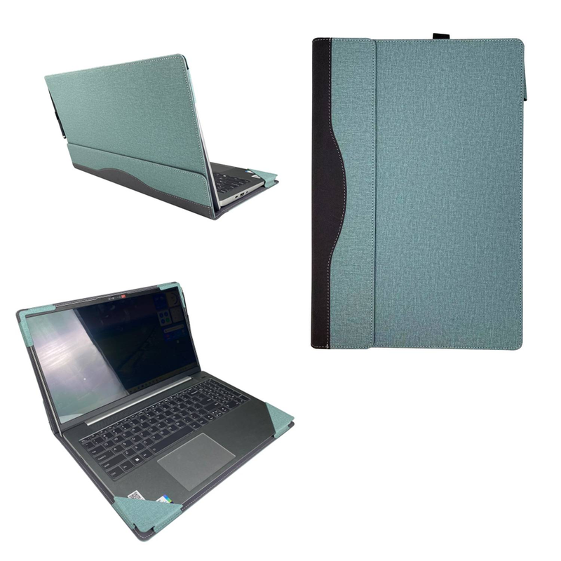 Laptoptasche für Dell Inspiron 15 3511 3515 3520 3525 & Vostro 3515 15,6 Zoll Hülle Schutzhülle PU-Lederhülle_voghion.com