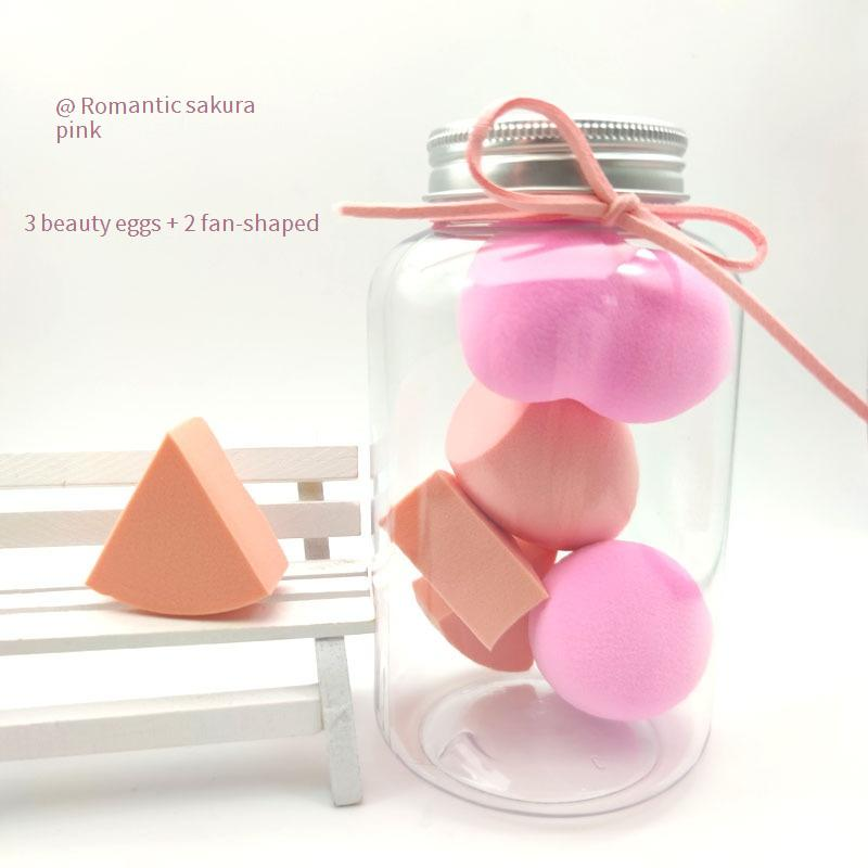 Cotton Pads 7 Pack Beauty Eggs Do Not Absorb Powder, Super Soft, Dry And Wet Dual Use Internet Celebrity Makeup Eggs, Mini Sponge Makeup Puff_voghion.com