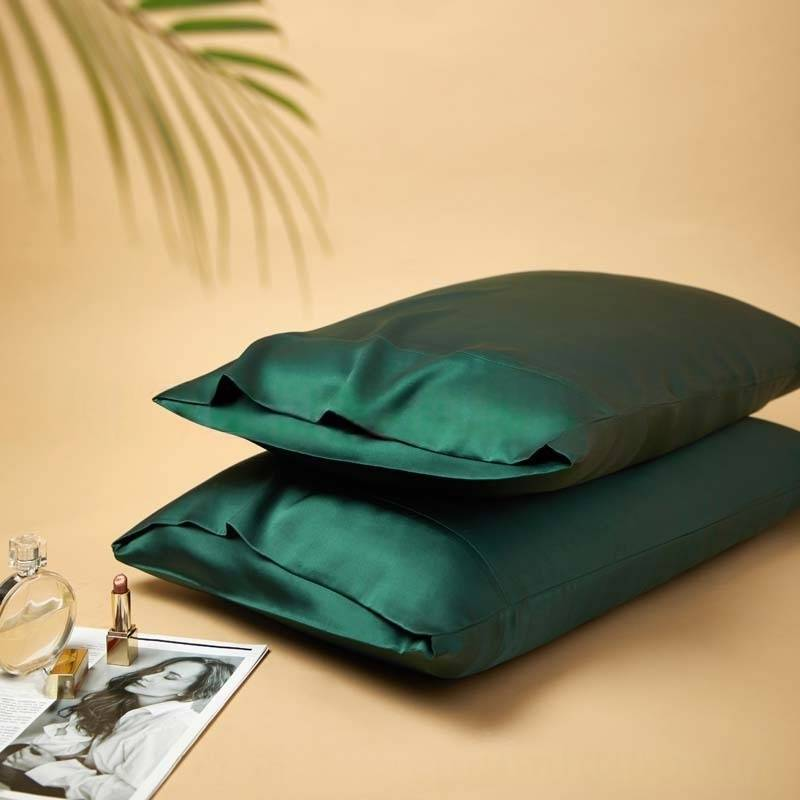 22 Momme 100% Mulberry Silk Pillowcase - Double-Sided Envelope Closure For Hair & Skin Protection (Standard/Queen/King Size)_voghion.com