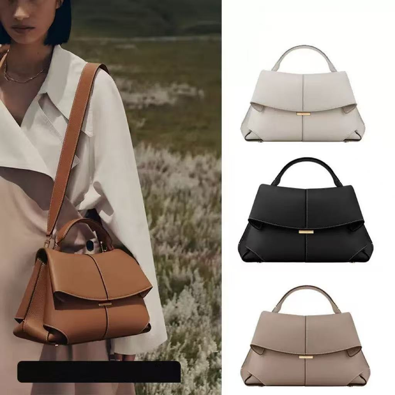 Designer Polen Le Cyme Mini Tonca Textured D Uo Schouder Camel Nu Mero Un Nano Ma Tote Dames Cross Body Ba 0s Lady Handtas_voghion.com