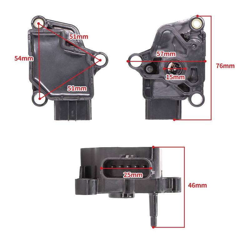 Throttle Position Sensor TPS For Honda CG150 CBR150 CBF125 CBR125 CBR150R KITACO 34MM FORZA300 TITAN 09-10 16060-KWF-941_voghion.com